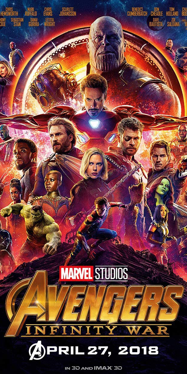 Avengers <span id="showtime">10:00 - 18:00</span>
